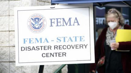 FEMA center in North Carolina