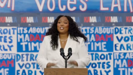 Lizzo Vows 'the Whole Country Will Be Like Detroit' if Harris Wins at Michigan Rally