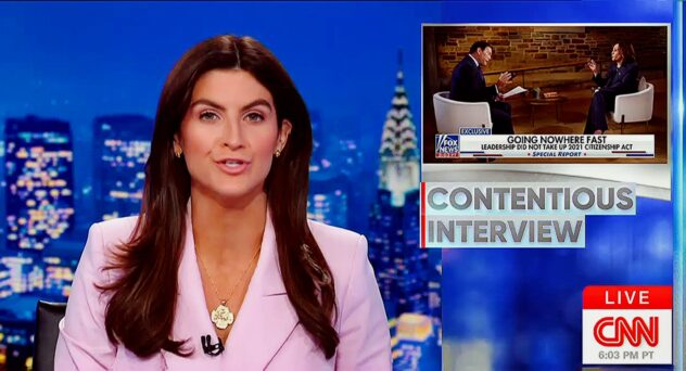 📺 ‘What Trump Actually Said’: CNN’s Kaitlan Collins Calls Out Fox News For Trump Clip In Kamala Harris Interview (mediaite.com)