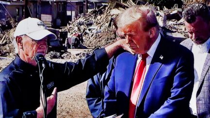 'Wow!' Trump Thanks Man Who Prayed For God To 'Anoint' Trump During Hurricane Press Event