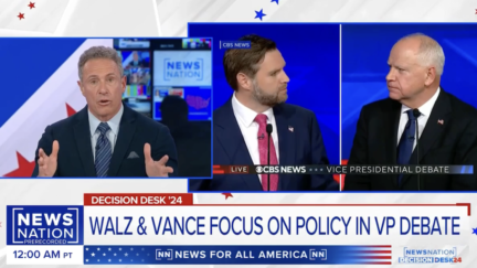 Chris Cuomo Calls Out CBS for Cutting JD Vance's Mic