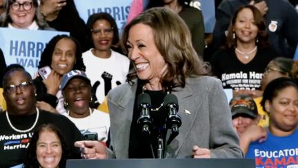 ‘We Call It Nonsense!’ Kamala Harris Laughs At Trump ‘Weave’ Explanation For ‘Rambling’ At Rally