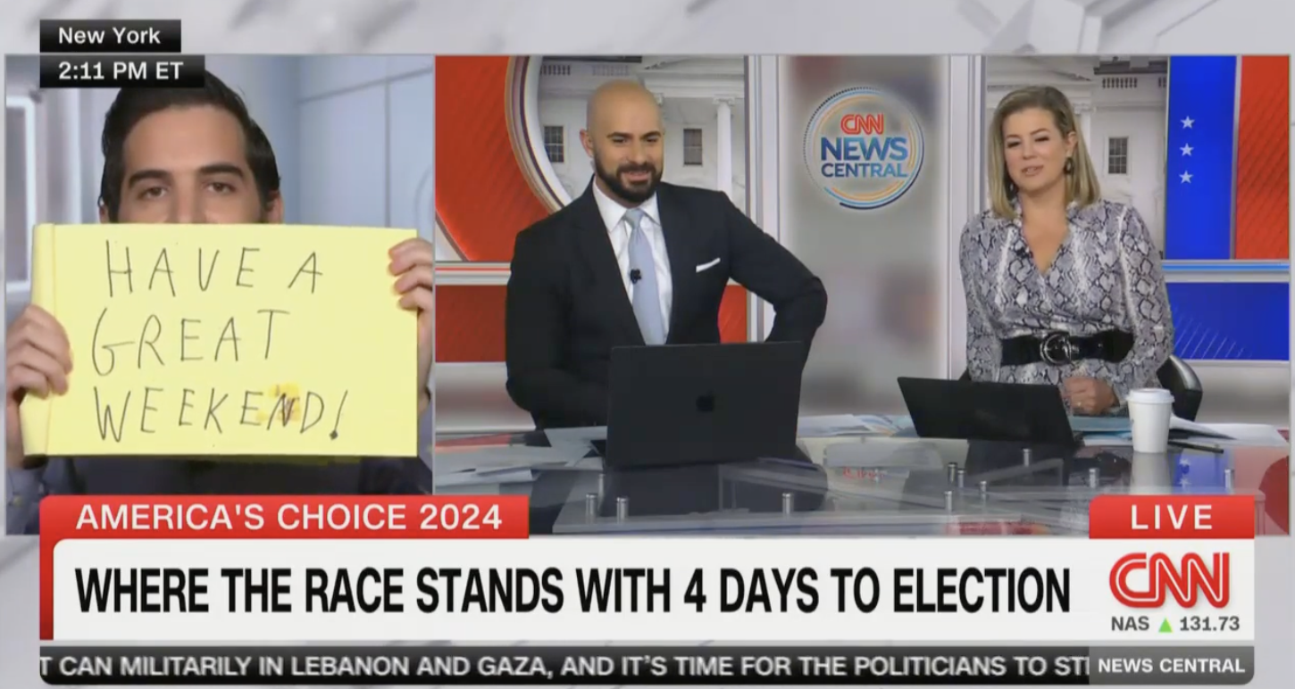 CNN's Harry Enten Surrenders to Election Fatigue