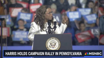 Oprah Winfrey at Kamala Harris Rally