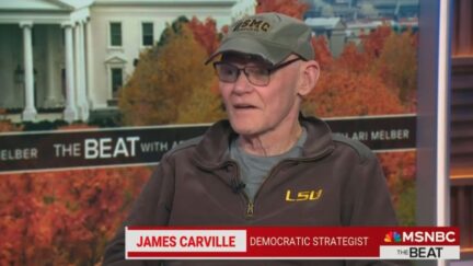 James Carville on MSNBC