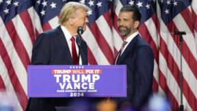 Donald Trump and his son, Donald Trump Jr.