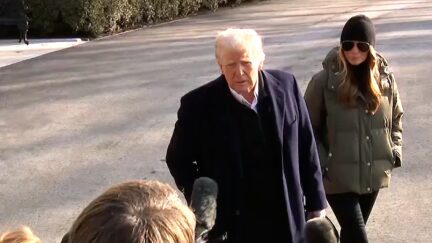 Anti-Abortion-Reporter-Pushes-Trump-On-White-House-Lawn-How-Will-You-Protect-Pro-Life-Americans