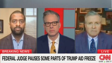 Bakari Sellers and Jake Tapper on CNN