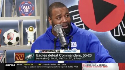 Chris Canty on Unsportsmanlike