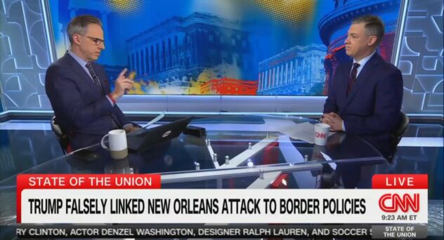 📺 CNN’s Jake Tapper Confronts a GOP Senator With Clip of Trump’s FBI Pick Kash Patel Calling for a ‘Museum of the Deep State’ to Replace the Hoover Building (mediaite.com)