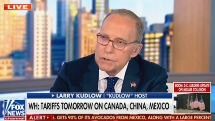 Larry Kudlow Says Trump Tariffs Could Lead To Some Price Increases For Consumers