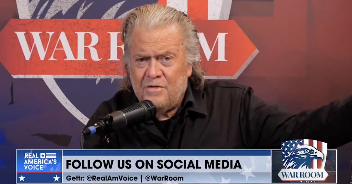 Steve Bannon Rages Over George Soros Medal of Freedom