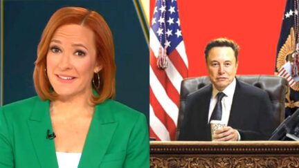 Jen Psaki Taunts Trump Over President Musk Magazine Cover_ 'I'm Just Gonna Leave That Up There!'