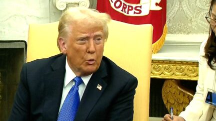 Reporter Confronts Trump On Time Cover With Elon Musk 'Sitting At Your Desk' — Draws Weird Insult