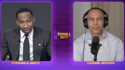 Stephen A. Smith and Hakeem Jeffries