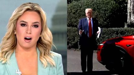 Fox’s Jacqui Heinrich Calls Trump Out Over White House Tesla ‘Display’ To ‘Boost Stock’