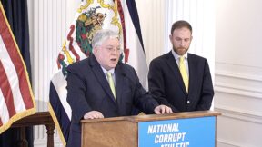 West Virginia Gov. Patrick Morrisey reacts to WVU snub in NCAA tournament
