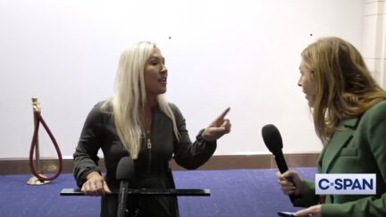 Marjorie Taylor Greene Lashes Out at UK Reporter