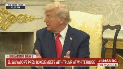 Donald Trump praises reporter for fawning question