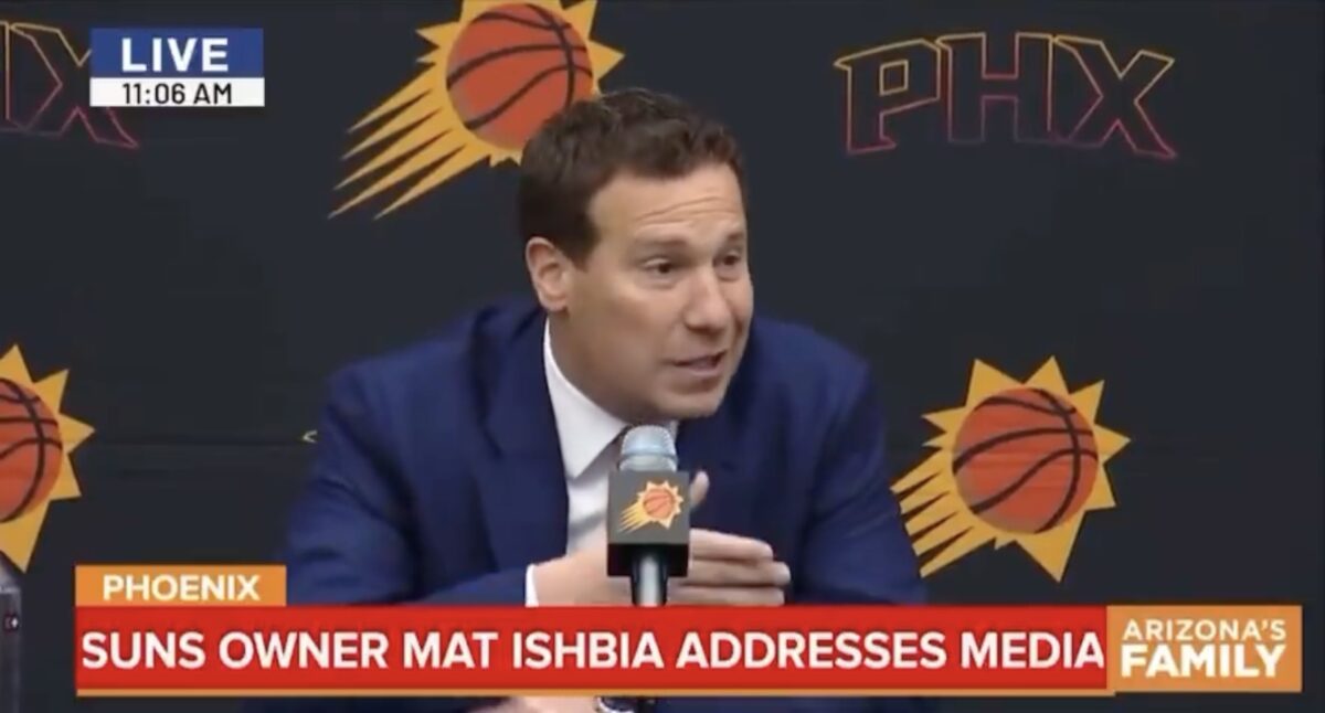 Phoenix Suns owner Mat Ishbia