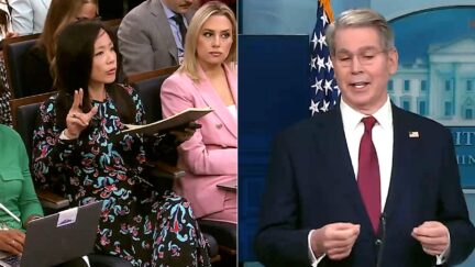 Trump Treasury Chief Drops Absurd Dodge When Asked Point-Blank If Trump Spoke to Xi