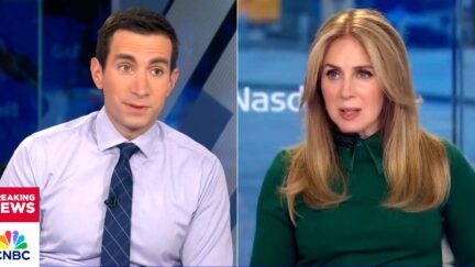 'Bad Morning At The White House!' CNBC Anchors Roast Trump As Stocks Tank Amid Tariff Threat