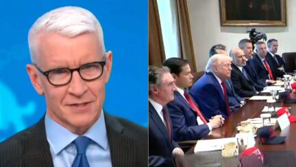 CNN's Anderson Cooper Shreds Trump With Brutal Supercut Of Cabinet Meeting Suck-Ups