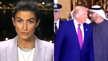 CNN's Kaitlan Collins Calls Out Trump's Muslim Ban As He Gets Royal Treatment From Arab States