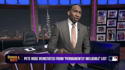 Stephen A. Smith reacts to MLB reinstating Pete Rose