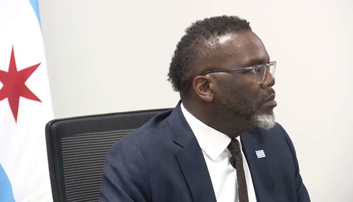 Chicago Mayor Brandon Johnson