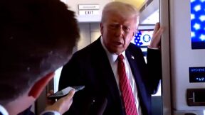 Trump Confronted On Air Force One By NY Times Over $2 Billion Crypto Deal