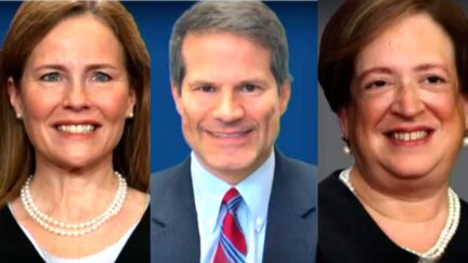 Trump Justice Barrett Jumps In To Tag-Team Trump Lawyer With Kagan In Citizenship Case