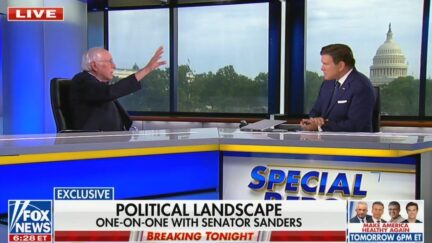 Bernie Sanders Bites Back Over Private Jet Use