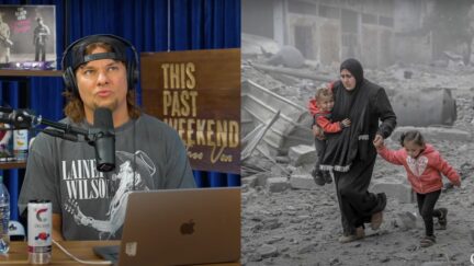 Theor Von Gets Emotional Discussing Horrors Out of Gaza