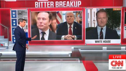CNN Roasts Trump-Musk Face Makeup Jabs