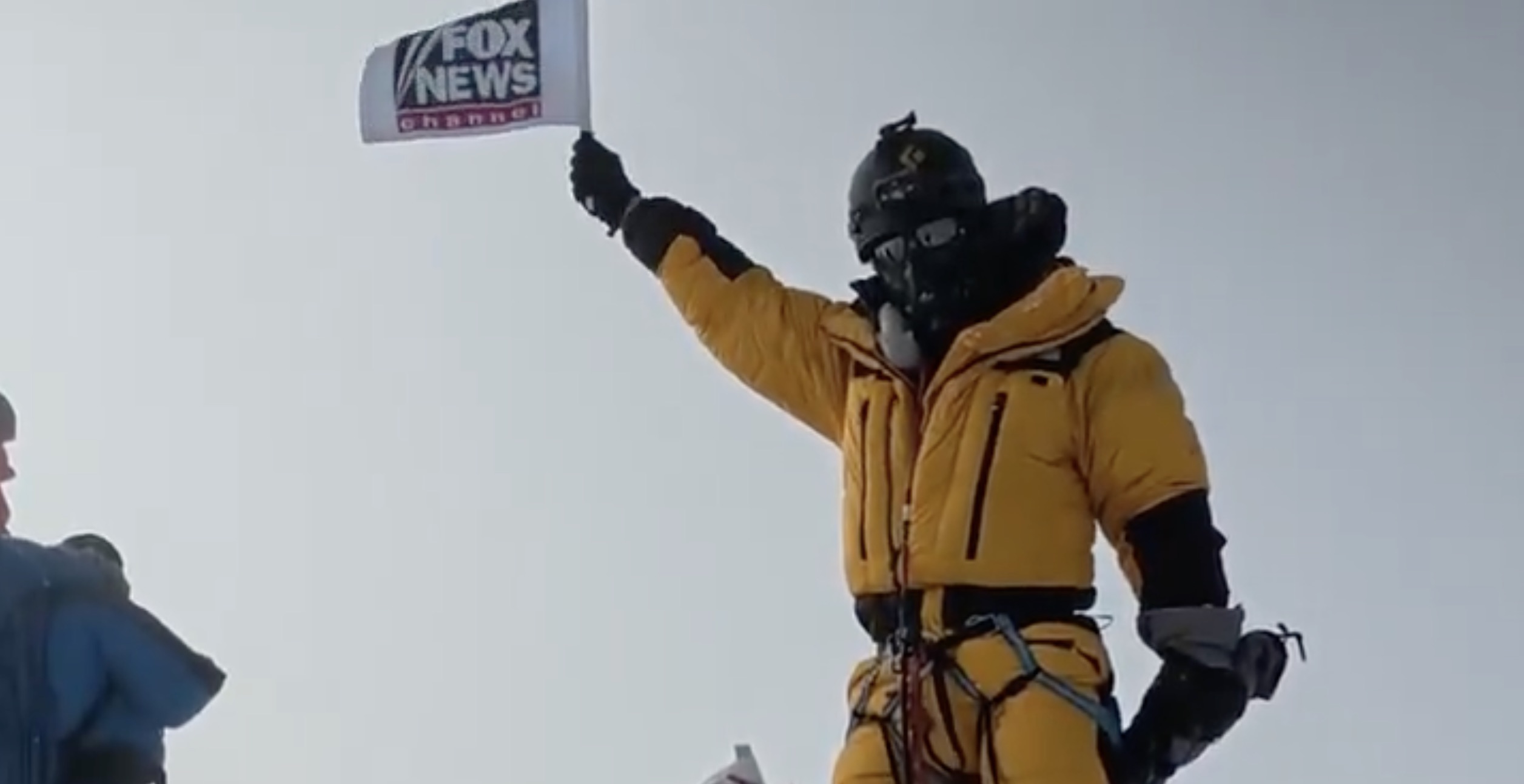 WATCH: Fox News Correspondent Climbs Everest — Plants Network Flag at the Summit