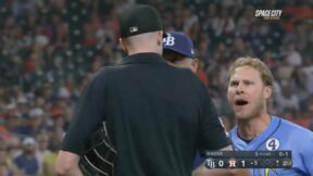 Tampa Bay Rays shortstop Taylor Walls ejected
