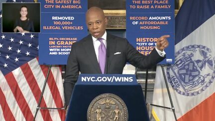 Eric Adams bars reporter from press conference