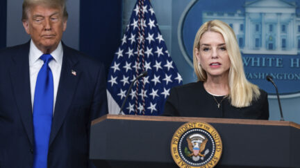 Donald Trump and Pam Bondi