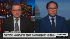 Chris Hayes and Andy Kim