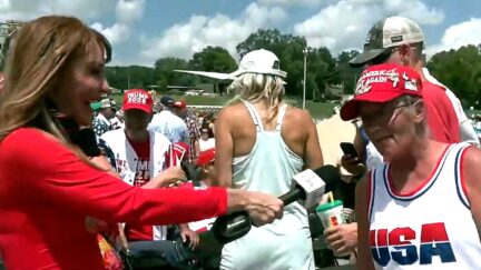 Trump Fan Tells MAGA Host How Much Trump Tariffs Are Hurting Her Company — But Still Thinks He's 'Fantastic!'