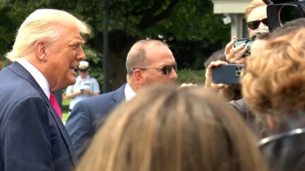 Trump Interrogates Journo Who Confronted Him On Inflation