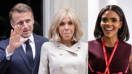 Macron family and Candace Owens