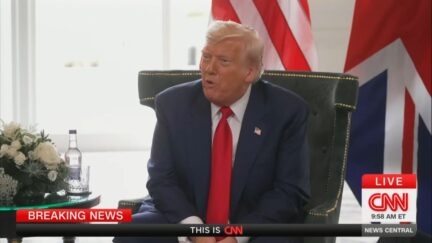 Trump press conference asked about Epstein