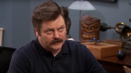 Nick Offerman Torches 'Dumb People' Who Think His Character Voted for Trump