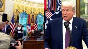 Reporter Confronts Trump On Vaccine Bombshell In Oval Office — Gets Head-Scratching Response