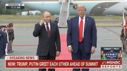 Vladimir Putin and Donald Trump