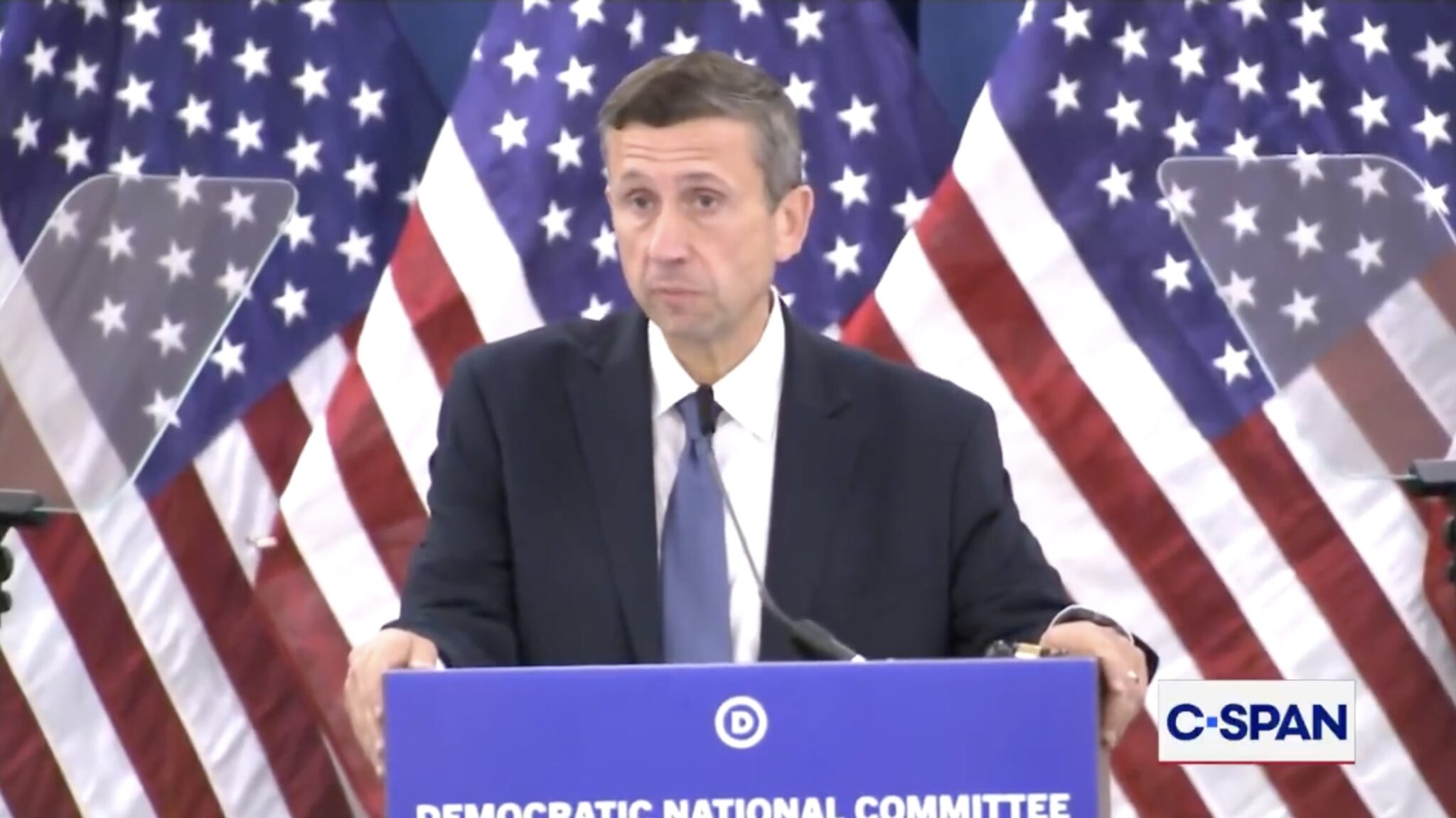 WATCH: DNC Chair Adjourns Party Meeting In Wake of Shooting