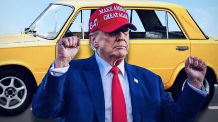 Trump Soviet car