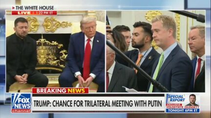Doocy and Glenn at Trump Oval Office Q&A